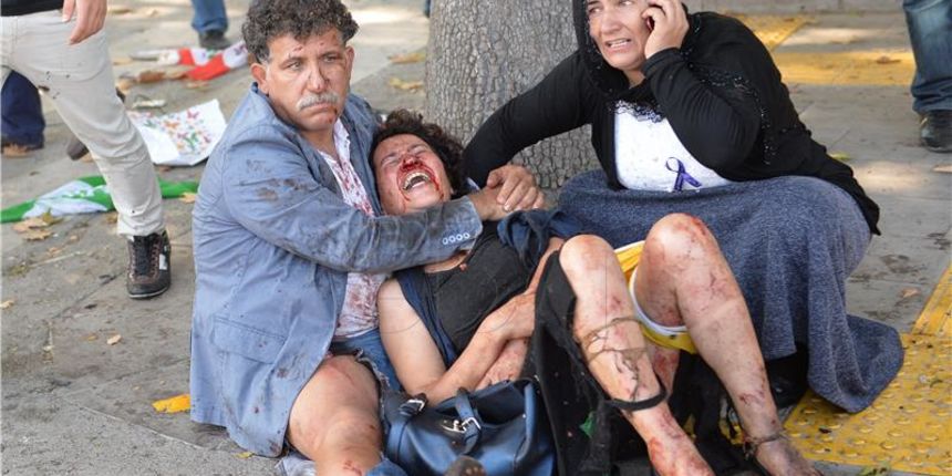 Žrtve terorističkog napada u Ankari, foto: Hina