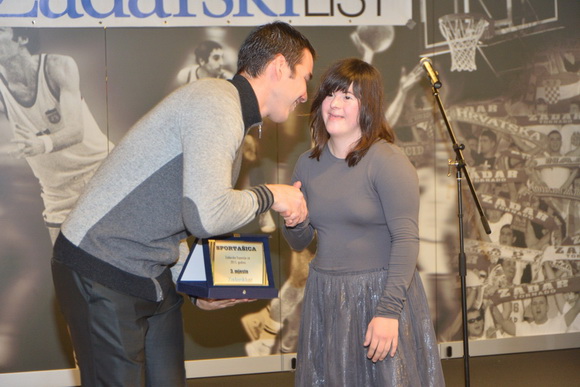 22. Izbor sportaša godine Zadarskog lista – proglašenje pobjednica i pobjednika. Foto: Iva Perinčić
