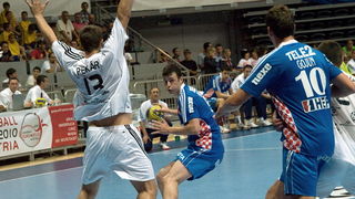Zadar: Hrvatska-Slovacka 34-21, Foto: Sasa Cuka