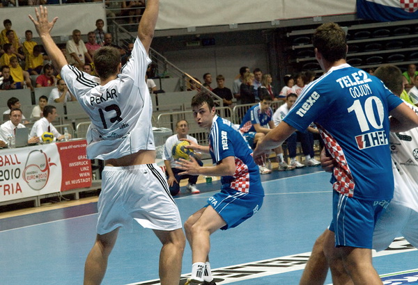 Zadar: Hrvatska-Slovacka 34-21, Foto: Sasa Cuka