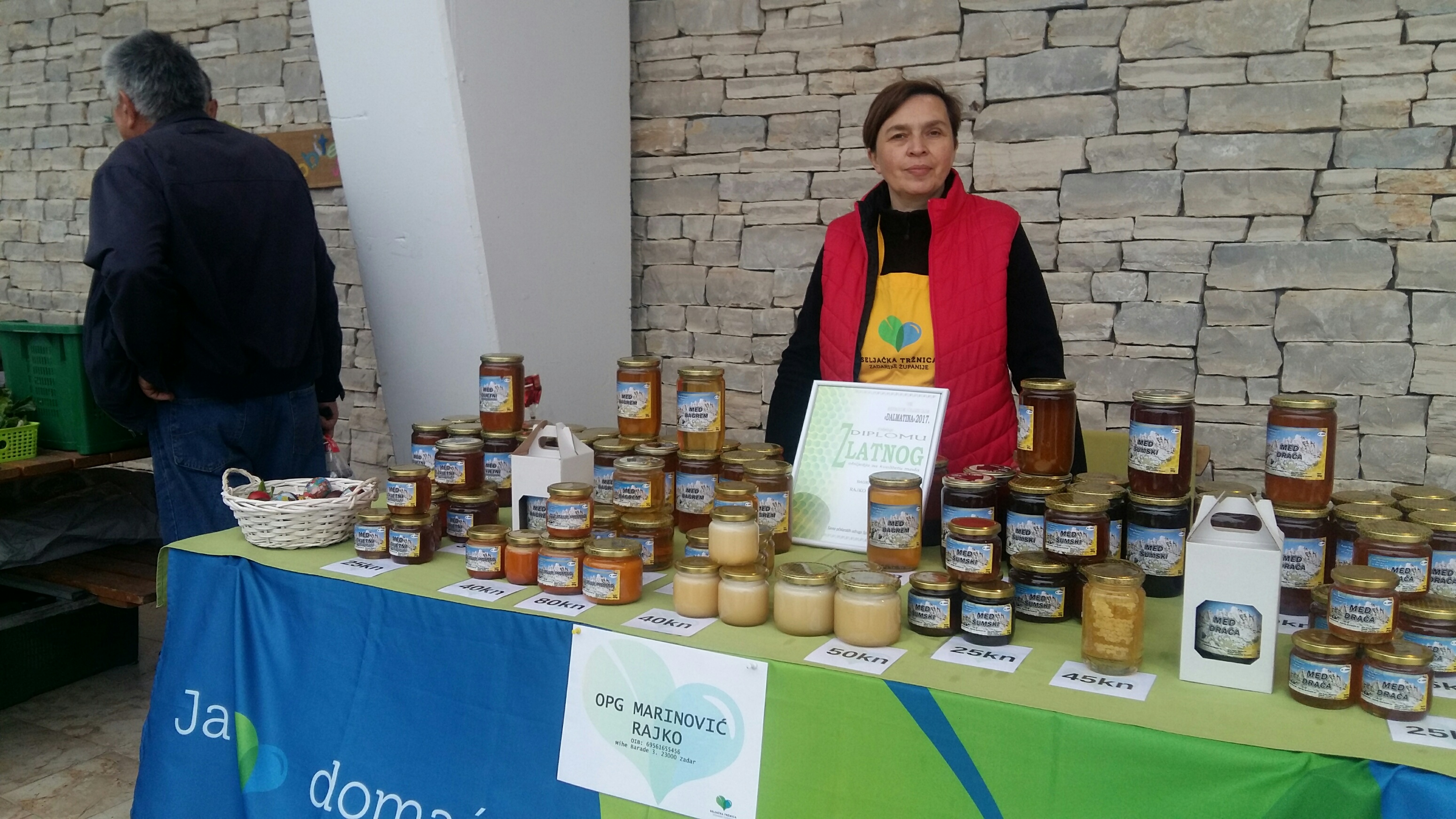 Velika subota na Seljačkoj tržnici u Zadru