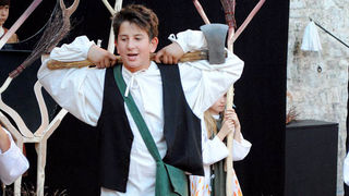 Polaznici dramsko lutkarske radionice Donatolina iz Kazališta lutaka Zadar gostovali su na ovogodišnjem Međunarodnom dječjem festivalu u Šibeniku sa predstavom “Šuma Striborova”, foto: Dino Bara Polaznici dramsko lutkarske radionice Donatolina iz Kazališta lutaka Zadar gostovali su na ovogodišnjem Međunarodnom dječjem festivalu u Šibeniku sa predstavom “Šuma Striborova”, foto: Dino Bara