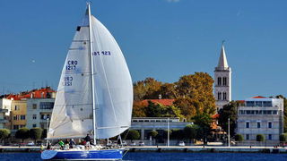 Zadarska Koka 2016. gledana s mora. Foto: Leonard Kvarantan Zadarska Koka 2016. gledana s mora. Foto: Leonard Kvarantan