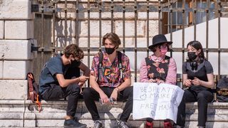 Na Narodnom trgu održan prosvjed “Krik za slobodu” protiv epidemioloških mjera