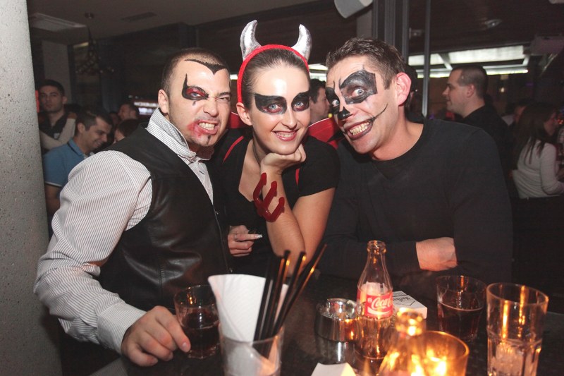 Halloween party u Green Gold Clubu, Foto: Goran Šebula Halloween party u Green Gold Clubu, Foto: Goran Šebula