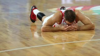 Arena Stozice, Ljubljana, Slovenija – Europsko prvenstvo u kosarci Eurobasket Slovenija 2013., cetvrtfinale, Hrvatska – Ukrajina. Krunoslav Simon. Photo: Igor Kralj/PIXSELL Arena Stozice, Ljubljana, Slovenija – Europsko prvenstvo u kosarci Eurobasket Slovenija 2013., cetvrtfinale, Hrvatska – Ukrajina. Krunoslav Simon. Photo: Igor Kralj/PIXSELL
