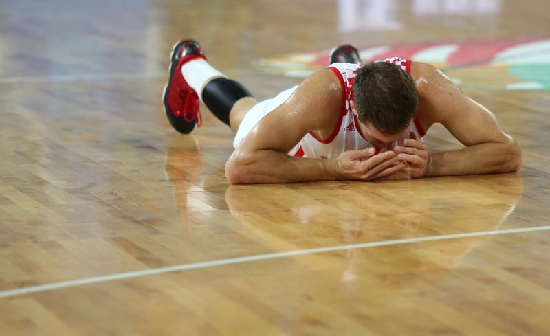 Arena Stozice, Ljubljana, Slovenija – Europsko prvenstvo u kosarci Eurobasket Slovenija 2013., cetvrtfinale, Hrvatska – Ukrajina. Krunoslav Simon. Photo: Igor Kralj/PIXSELL Arena Stozice, Ljubljana, Slovenija – Europsko prvenstvo u kosarci Eurobasket Slovenija 2013., cetvrtfinale, Hrvatska – Ukrajina. Krunoslav Simon. Photo: Igor Kralj/PIXSELL