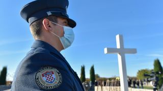 Obilježavanje Dana sjećanja na žrtvu Škabrnje 1991. Obilježavanje Dana sjećanja na žrtvu Škabrnje 1991.