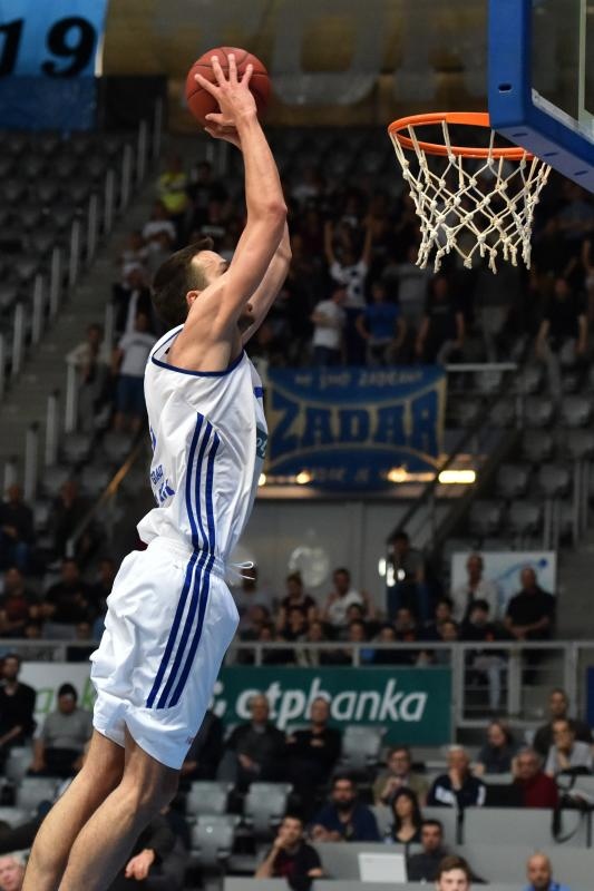 Dvorana Krešimir Ćosić: 5. kolo A-1 lige za prvaka: KK Zadar – KK Cedevita 57-67. Photo: Dino Stanin/PIXSELL