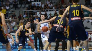 KD Kresimir Cosic, Zadar – ABA liga, 5. kolo, KK Zadar – KK Mega Vizura 75-81. Photo: Filip Brala/PIXSELL KD Kresimir Cosic, Zadar – ABA liga, 5. kolo, KK Zadar – KK Mega Vizura 75-81. Photo: Filip Brala/PIXSELL