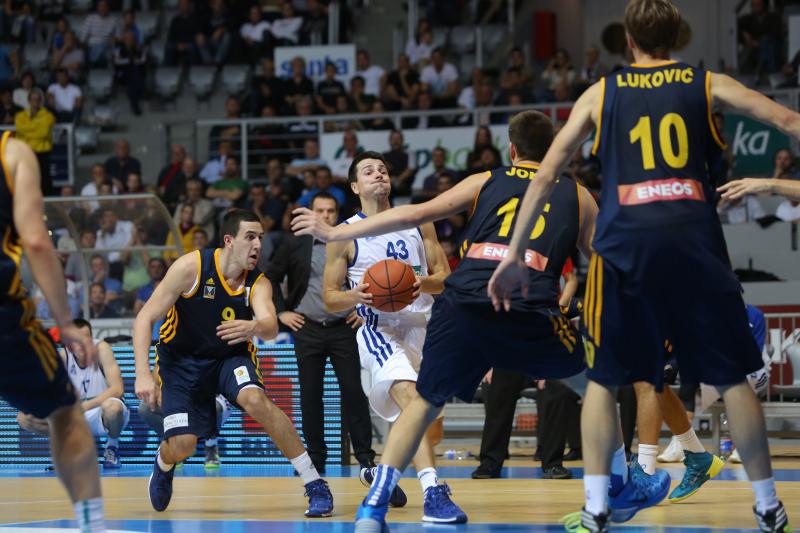 KD Kresimir Cosic, Zadar – ABA liga, 5. kolo, KK Zadar – KK Mega Vizura 75-81. Photo: Filip Brala/PIXSELL KD Kresimir Cosic, Zadar – ABA liga, 5. kolo, KK Zadar – KK Mega Vizura 75-81. Photo: Filip Brala/PIXSELL
