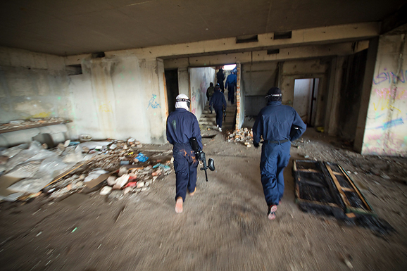Paintball u Gaženici, 22. siječnja 2012. (foto:Saša Čuka)