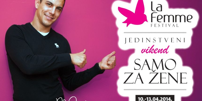 Mario Valentić na prvom festivalu za žene u Dubrovniku Mario Valentić na prvom festivalu za žene u Dubrovniku