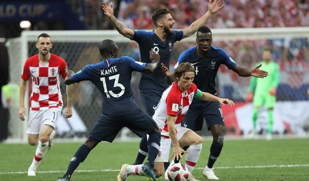 Svjetsko nogometno prvenstvo 2018., finale, Hrvatska – Francuska