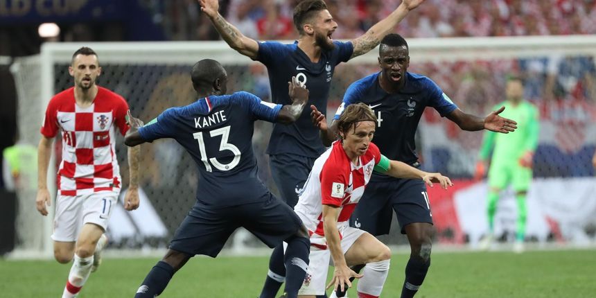 Svjetsko nogometno prvenstvo 2018., finale, Hrvatska – Francuska Svjetsko nogometno prvenstvo 2018., finale, Hrvatska – Francuska