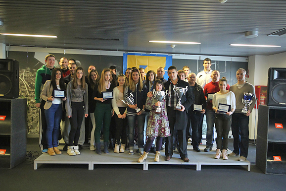 Proglašenje najboljih sportaša u 2012. godini u izboru Zadarskog lista Proglašenje najboljih sportaša u 2012. godini u izboru Zadarskog lista