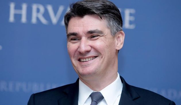 17.09.2013., Zagreb – Predsjednik Vlade Republike Hrvatske Zoran Milanovic sastao se u Banskim dvorima s predsjednikom Vlade Republike Makedonije Nikolom Gruevskim. Dvojica premijera odrzala su nakon sastanka konferenciju za medije. Photo: Patrik Macek/