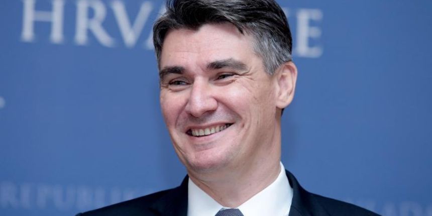 17.09.2013., Zagreb – Predsjednik Vlade Republike Hrvatske Zoran Milanovic sastao se u Banskim dvorima s predsjednikom Vlade Republike Makedonije Nikolom Gruevskim. Dvojica premijera odrzala su nakon sastanka konferenciju za medije. Photo: Patrik Macek/