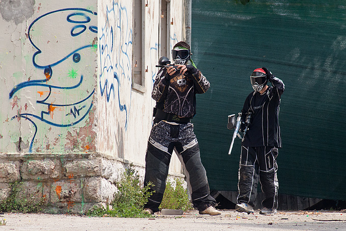 Paintball team Brabori u akciji, Foto: Leo Banic