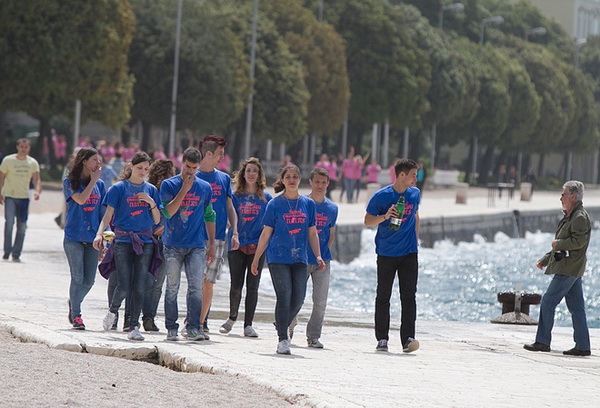 Ludijada zadarskih maturanata 2013, Foto: Leo Banić