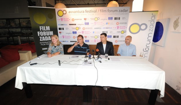 Zadar, 030812.
Na konferenciji za medije organizatori su predstavlili ovogodisnji program festivala “Film Forum Zadar”.
Foto: Luka Gerlanc / CROPIX