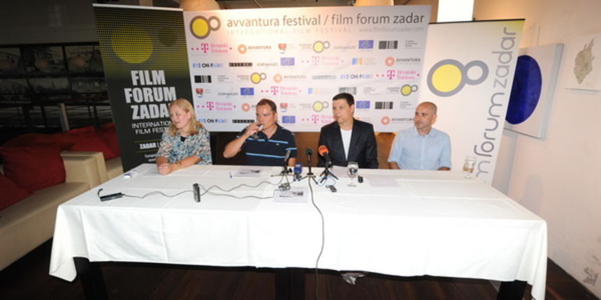 Zadar, 030812.
Na konferenciji za medije organizatori su predstavlili ovogodisnji program festivala “Film Forum Zadar”.
Foto: Luka Gerlanc / CROPIX Zadar, 030812.
Na konferenciji za medije organizatori su predstavlili ovogodisnji program festivala “Film Forum Zadar”.
Foto: Luka Gerlanc / CROPIX