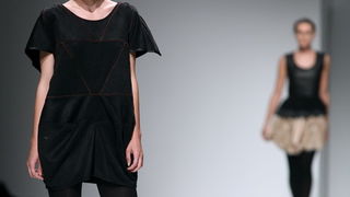 Zagreb, 200511.
Hypo zgrada.
Dreft fashion week Zagreb.
Dizajner Louis de Gama.
Foto: Biljana Gaurina / CROPIX