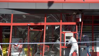 Raznesen bankomat u sklopu Plodina na Žmirićima Raznesen bankomat u sklopu Plodina na Žmirićima