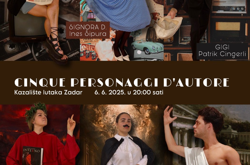 cinque personaggi cinque personaggi