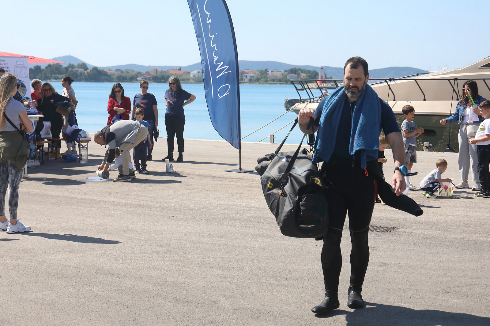 Ekološka akcija čišćenja podmorja u D-Marin Dalmacija