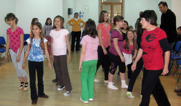 Plesna radionica u GKZD, Ogranak Arbanasi