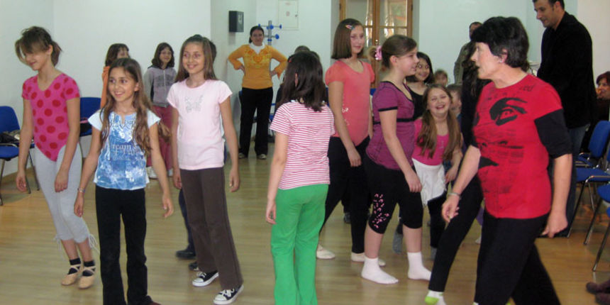 Plesna radionica u GKZD, Ogranak Arbanasi