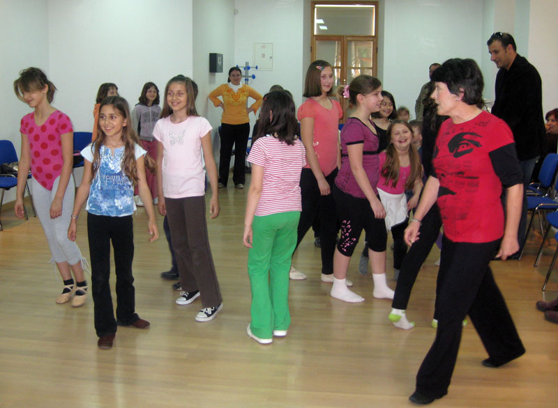 Plesna radionica u GKZD, Ogranak Arbanasi