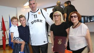 Stojko Vranković dobio nagradu za životno djelo Grada Drniša, Foto: Duško Jaramaz/PIXSELL
