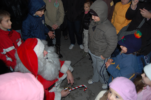 Djed Mraz na Branimiru, foto: Tea Balog Djed Mraz na Branimiru, foto: Tea Balog