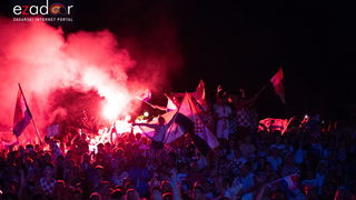 Veličanstven doček četvorice zadarskih Vatrenih Veličanstven doček četvorice zadarskih Vatrenih