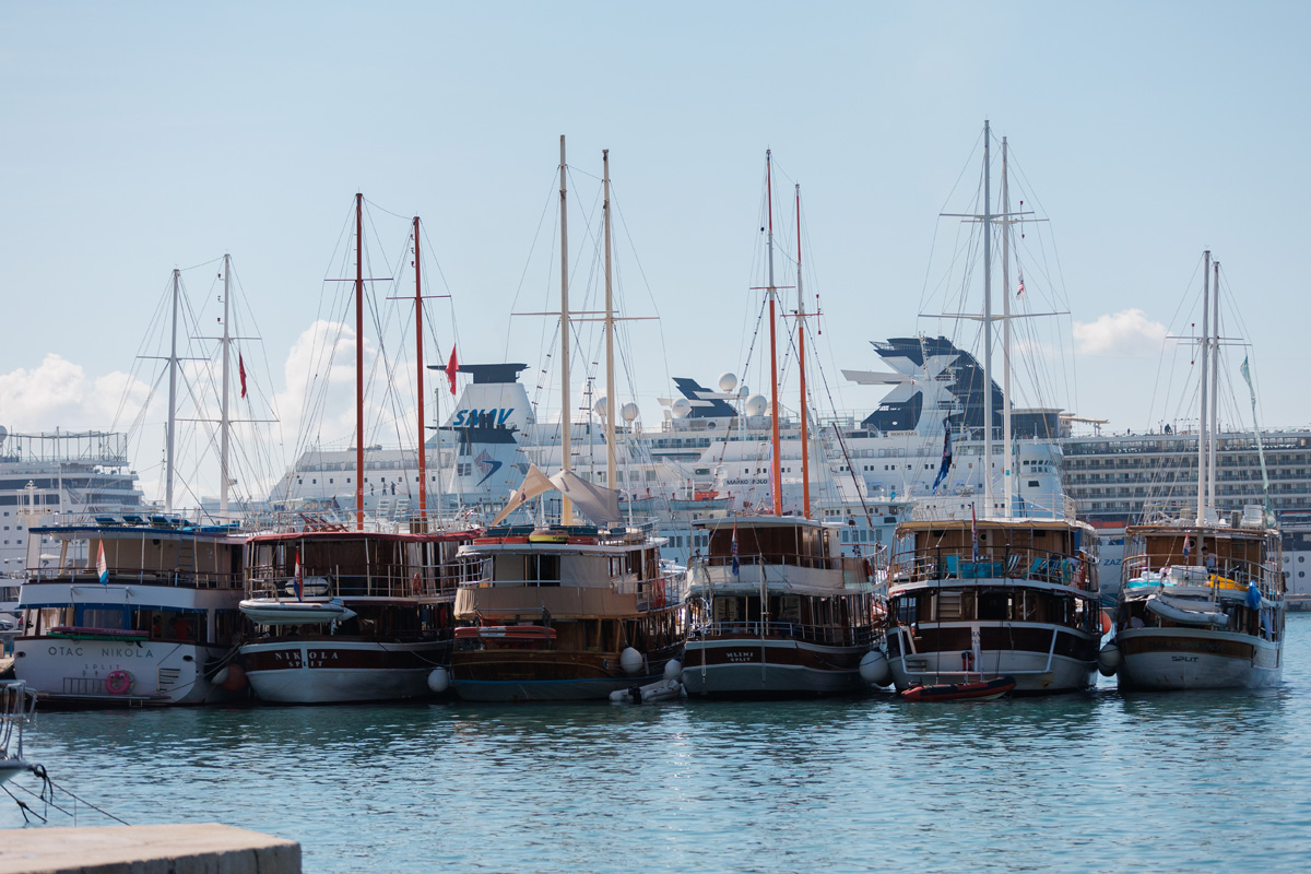 Split – centar grada i plaža Bačvice, 16. rujna 2023. Split – centar grada i plaža Bačvice, 16. rujna 2023.