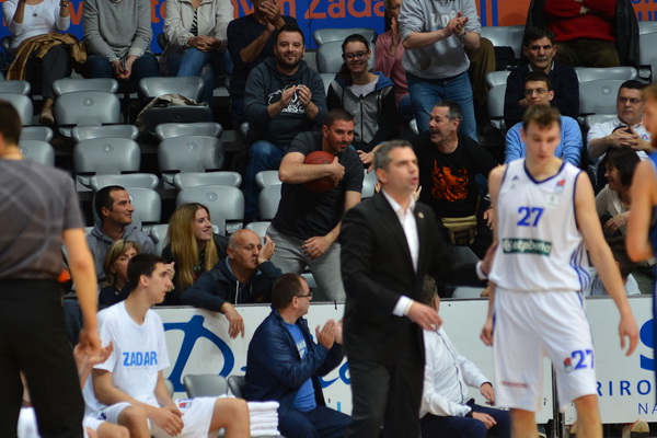 A-1 liga za prvaka, 9. kolo: KK Zadar – KK Kvarner 2010 81-66