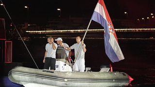 Otvaranje EP klase 49er u uvali Jazine (foto: Marin Gospić)