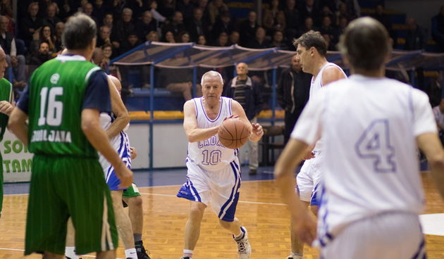 Fešta u povodu 80. rođendana Pina Giergie: Vetarani KK Zadar – Veterani KK Olimpija
