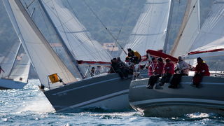 Zadar, 260211.
U Biogradskom akvatoriju se ovoga vikenda odrzava 11. Karnevalska regata. U tri jedrenja natjecati ce se 50-ak brodova.
Na slici: detalj sa subotnjeg jedrenja.
Foto: Vladimir Ivanov / CROPIX Zadar, 260211.
U Biogradskom akvatoriju se ovoga vikenda odrzava 11. Karnevalska regata. U tri jedrenja natjecati ce se 50-ak brodova.
Na slici: detalj sa subotnjeg jedrenja.
Foto: Vladimir Ivanov / CROPIX