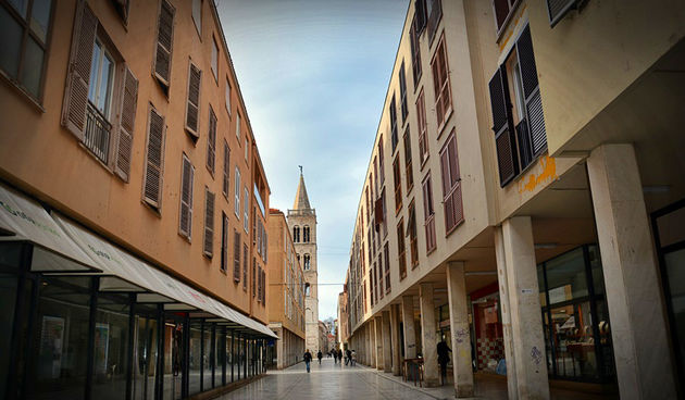 Đir po gradu 25. veljače, foto: Kristina Kajić ///Kalelarga, gradZadar