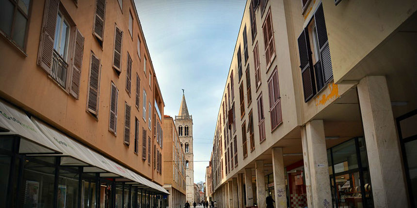 Đir po gradu 25. veljače, foto: Kristina Kajić ///Kalelarga, gradZadar