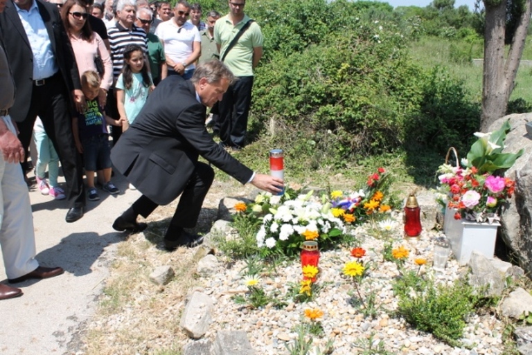 Jedan od heroja obrane Zadra u Domovinskom ratu, hrvatski branitelj, Ante Rudan dobio je danas svoju ulicu na Bilom brigu u MO Plovanija, foto: Grad Zadar