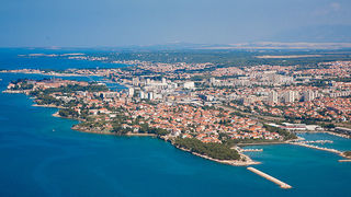 Grad Zadar iz zraka, foto: Leo Banić