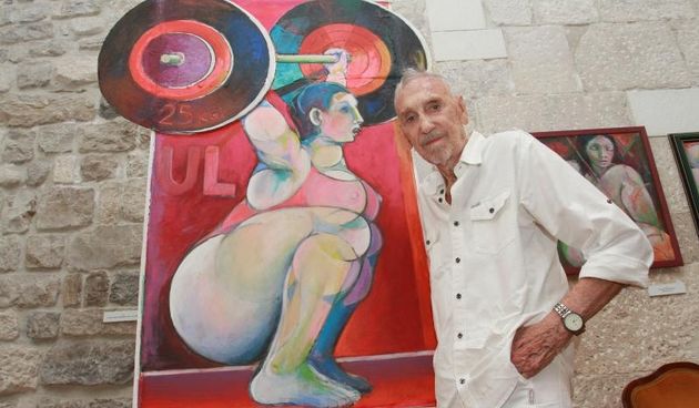 Stara gradska vijecnica – Frano Missia izlozba “Slike iz skafelina i ostalo”. Photo: Miranda Cikotic/PIXSELL