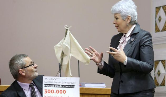 20.02.2014., Zagreb – Raspravom o prijedlogu zakona o zastiti na radu nastavljena je 12. sjednica Sabora RH. Photo: Patrik Macek/PIXSELL