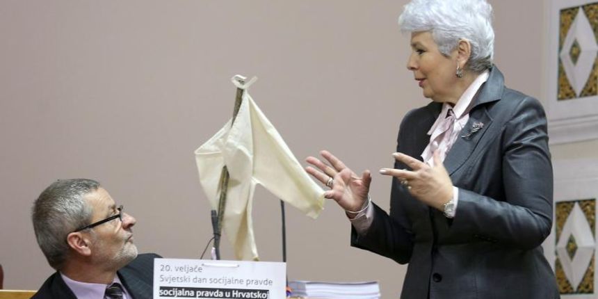 20.02.2014., Zagreb – Raspravom o prijedlogu zakona o zastiti na radu nastavljena je 12. sjednica Sabora RH. Photo: Patrik Macek/PIXSELL