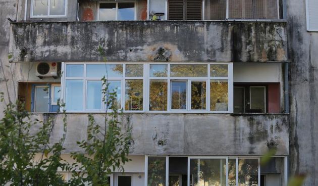 06.11.2013., Zadar – Dotrajale fasade na zgradama u centru grada. Photo: Filip Brala/PIXSELL