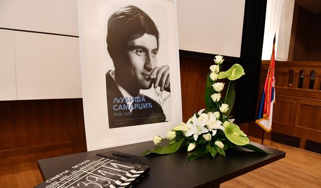 U svecanoj dvorani Jugoslavnske kinoteke odrzana je komemoracija za glumca Ljubisu Samardzica.